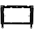 Moldura Painel 2 Din Gol G3 Parati G3 Saveiro G3 2000 a 2005 Preta AP536 Central Multimídia DVD Player Som Automotivo VW - Imagem 5