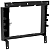 Moldura Painel 2 Din Gol G3 Parati G3 Saveiro G3 2000 a 2005 Preta AP536 Central Multimídia DVD Player Som Automotivo VW - Imagem 4