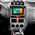 Moldura Painel 2 Din Fiat Palio Siena Strada Idea Weekend 05/12 Preta AP515 Central Multimídia DVD Player Automotivo - Imagem 5