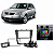 Moldura Painel 2 Din Gol G5 Voyage G5 Saveiro G5 Preta AP548 Multimídia Som Automotivo - Imagem 1