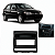Moldura Painel 1 Din Fiat Palio Siena Strada Idea Weekend Preta AP517 com Porta Objetos para Som Automotivo Multimídia - Imagem 1