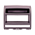 Moldura Painel 1 Din Fiat Palio Siena Strada Idea Weekend Preta AP517 com Porta Objetos para Som Automotivo Multimídia - Imagem 2