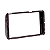 Moldura Painel 2 Din Toyota Etios 12 a 18 Hilux 12 a 17 Corolla GLI 15 a 17 Black Piano AP971 - Imagem 2