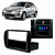 Moldura Painel Toyota Etios 2013 a 2021 1 Din 2 Din Preta com Porta Objetos AP636 - Imagem 1