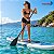 Remo Stand Up Paddle Sup Ajustável 165 A 208cm Alumínio Tripartido Desmontável 3 Peças Preto - Imagem 4