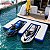 Doca Flutuante Inflável Para 2 Jet Skis Plataforma Náutica Dupla Para Marina Píer E Área De Lazer - Imagem 5