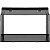 Moldura Painel Multimídia 2 Din Ford Ecosport Fiesta VW Fox Golf Polo Bora Spacefox Crossfox Preta AP485 Expex - Imagem 4