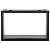 Moldura Painel Multimídia 2 Din Ford Ecosport Fiesta VW Fox Golf Polo Bora Spacefox Crossfox Preta AP485 Expex - Imagem 2