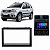 Moldura Painel Multimídia 2 Din Ford Ecosport Fiesta VW Fox Golf Polo Bora Spacefox Crossfox Preta AP485 Expex - Imagem 1