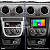Moldura Automotiva para Central Multimídia Gol G5 Saveiro G5 Voyage G5 2009 a 2013 Preta AP546 - Imagem 6