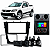 Moldura Automotiva para Central Multimídia Gol G5 Saveiro G5 Voyage G5 2009 a 2013 Preta AP546 - Imagem 1