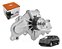Bomba D'Água Starke Edge 3.5 24v V6 Duratec 2011 A 2018 Polia Com Engrenagem Dupla Swp240a - Imagem 1