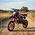 Mini Moto Cross Dirt Bike 49cc Vermelha A Gasolina Com Partida Elétrica Freios A Disco E Transmissão Cvt - Imagem 10