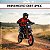 Mini Moto Cross Dirt Bike 49cc Vermelha A Gasolina Com Partida Elétrica Freios A Disco E Transmissão Cvt - Imagem 3