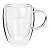Caneca para Café em Vidro Duplo Transparente - Imagem 1