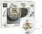 Caneca em Vidro Duplo Transparente - CHARMING ROBIN - Imagem 1
