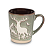 Caneca Cervo Verde 210 ml - Importado da Alemanha - Imagem 1