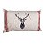 Capa de Almofada Decorativa 30x50 Bege - Estampa de Veado - Importado da Alemanha - Imagem 1