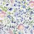 Guardanapo Unitario para Decoupage - INDIGO FLOWERS - Imagem 1