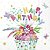 Guardanapo Unitario para Decoupage - BIRTHDAY CUPCAKE - Imagem 1
