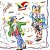 Guardanapo Unitario para Decoupage - COSTUME PARTY - Imagem 1