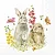 Guardanapo Unitario para Decoupage - HOP ON SPRING - Imagem 1