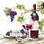 Guardanapos Unitario para Decoupage - RED WINE TASTING - Imagem 1