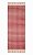 Trilho de Mesa Xadrez Vermelho Claro 50x140 cm - Imagem 1