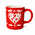 Caneca Edelweiss Vermelha – Importada da Alemanha - Imagem 1