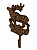 Gancho Decorativo Veado - Importado da Alemanha - Imagem 1