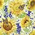 Guardanapo SUNFLOWER AND LARKSPUR - Imagem 1