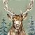 Guardanapo THE WOODLAND KING - Imagem 1