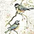 Guardanapo Unitario - HAPPY LITTLE TITMICE - Imagem 1