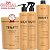 Kit Profissional Trivitt de 4 produtos - Shampoo, Cauterização, Hidratação e Fluido para Escova - Imagem 1