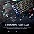 TECLADO CORSAIR VANGUARD AIR 99 WIRELESS LOW PROFILE OPTICAL MECANICO RGB OPX SWITCHES 8000HZ BLACK - Imagem 6