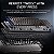 TECLADO CORSAIR VANGUARD AIR 99 WIRELESS LOW PROFILE OPTICAL MECANICO RGB OPX SWITCHES 8000HZ BLACK - Imagem 9