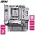 PLACA MAE MSI MPG X870I EDGE TI EVO WIFI 7 DDR5 PCI 5.0 M.2 GEN5 USB-C ITX AM5 - Imagem 5