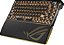 TECLADO ASUS ROG 20TH EDITION AZOTH EXTREME 75% WIRELESS OLED DISPLAY COLOR ROG NX SNOW V2 RGB BLACK - Imagem 3
