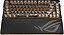 TECLADO ASUS ROG 20TH EDITION AZOTH EXTREME 75% WIRELESS OLED DISPLAY COLOR ROG NX SNOW V2 RGB BLACK - Imagem 2