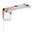 Chuveiro Elétrico Lorenzetti Acqua Duo Branco Rose Gold - Imagem 1