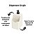 Dispenser para Detergente Esponja Suporte Single Coza 500ml - Imagem 2