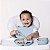 Pratinho Silicone Azul Infantil Bebê com Ventosas Divisórias Buba - Imagem 6