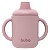 Copo Silicone de Treinamento Infantil c/ Alça 120ml Buba Rosa - Imagem 1