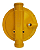 Regulador Gás 76511 Baixa Pressão 12 Kg/h Amarelo Aliança - Imagem 2