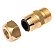Adaptador P Mangueira De Cobre 1/2 Macho Fogão Gás Bico 3/8 - Imagem 1