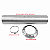 Kit Exaustão 60mm 1 Metro Com Abraçadeira E Aro De Acabamento - Imagem 3