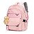 Mochila Feminina Impermeável Escolar Universitária Moda Coreana/Japonesa (2047) - Imagem 2