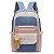 Mochila Escolar Grande Versão Coreana/Japonesa Antifurto Impermeável com Ursinho (6603) - Imagem 12