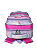 Mochila Feminina Infantil Colorida Trio Garotas ( 2359 ) - Imagem 5