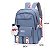 Mochila Escolar Grande Versão Coreana/Japonesa Antifurto Impermeável  (8656) - Imagem 9